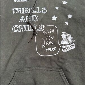 Travis Scott Astroworld Lollapalooza Thrills And Chills Hoodie.
